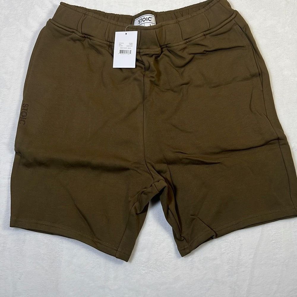 Stoic Sweat Short casual |lounge |gym |walking‎ shorts-NWT-Mens Large